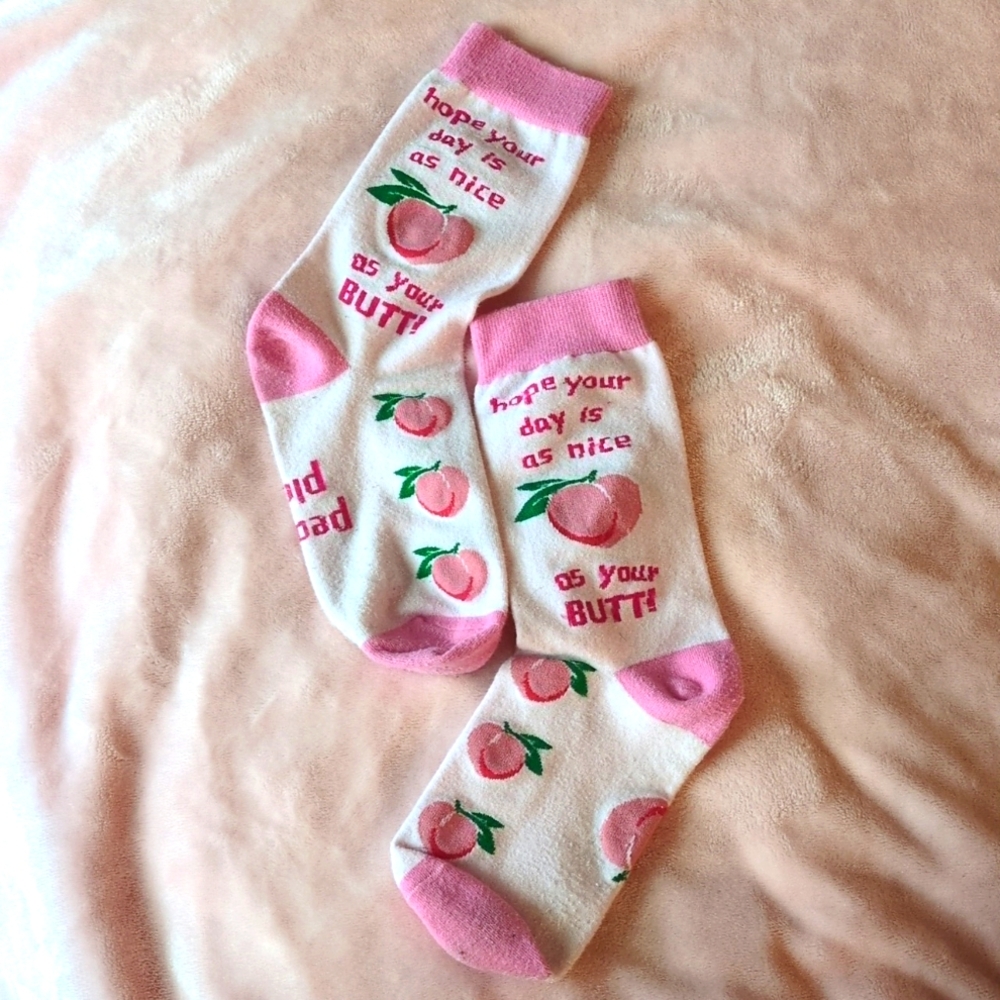 Peach Please socks